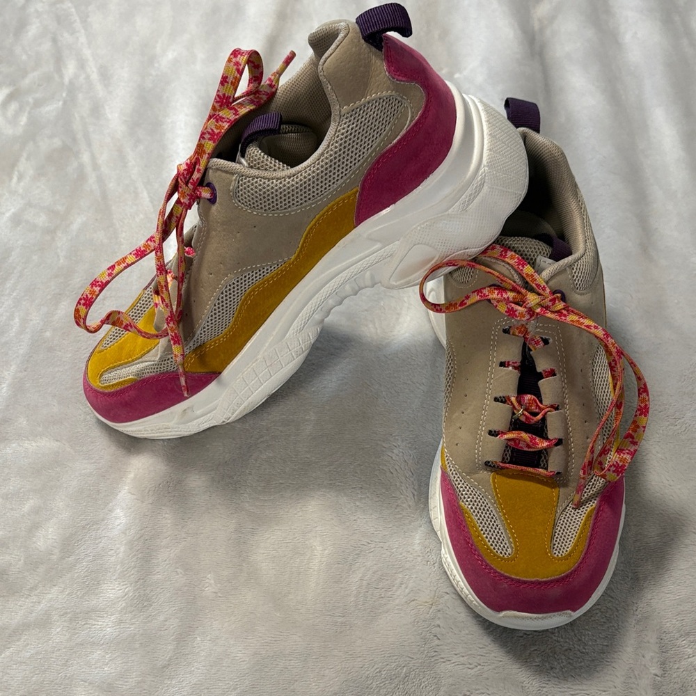 Barness Amelia Suede/Nylon Sneakers Size 7